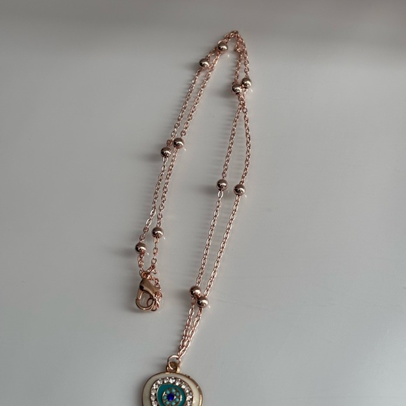 Elegant Evil Eye Pendant Necklace - Picture 3 of 3